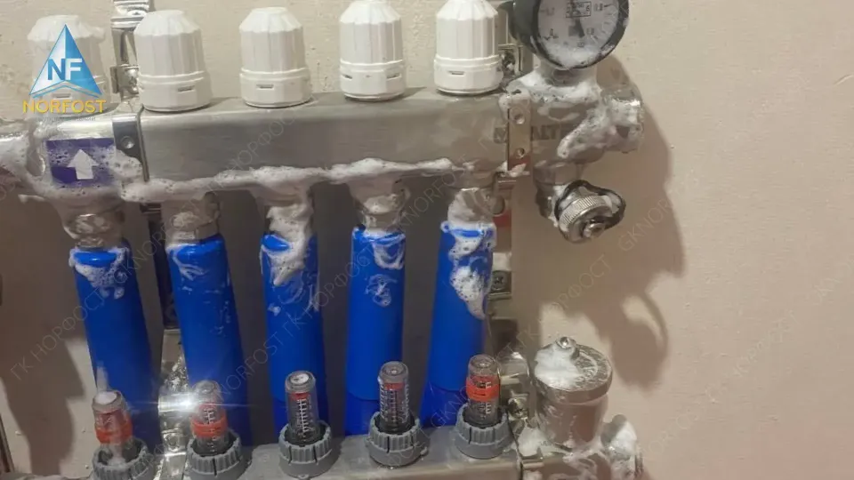 Строительство дома из газобетонных блоков в СПб NF 01