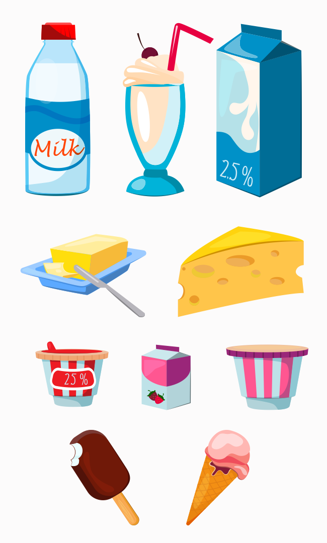 Молочные продукты