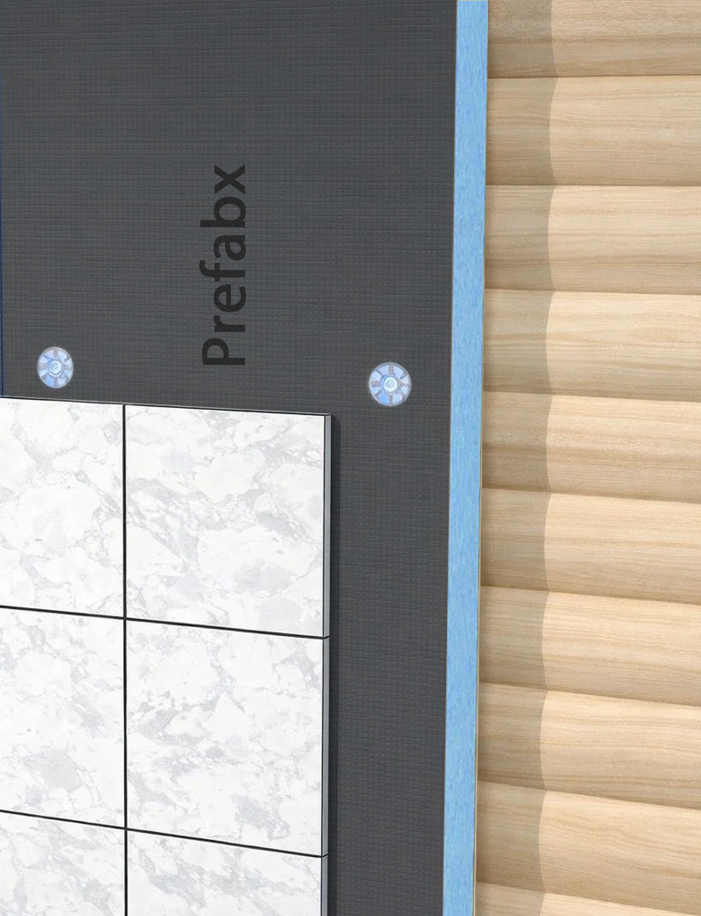 Плиты Prefabx в доме из бруса