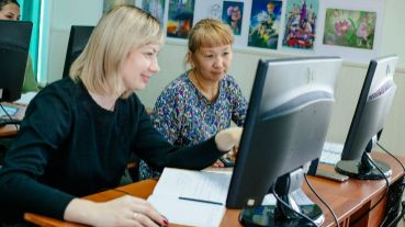 на занятии по бухгалтерскому учету