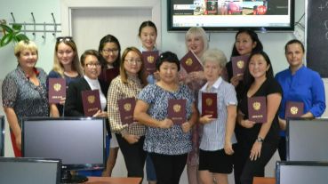 на занятии по бухгалтерскому учету