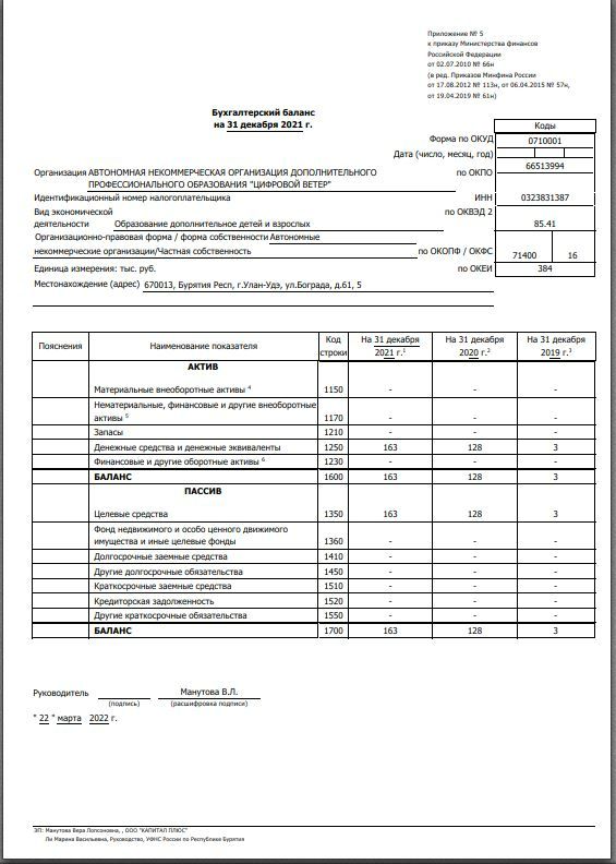годовой отчет 2021-1