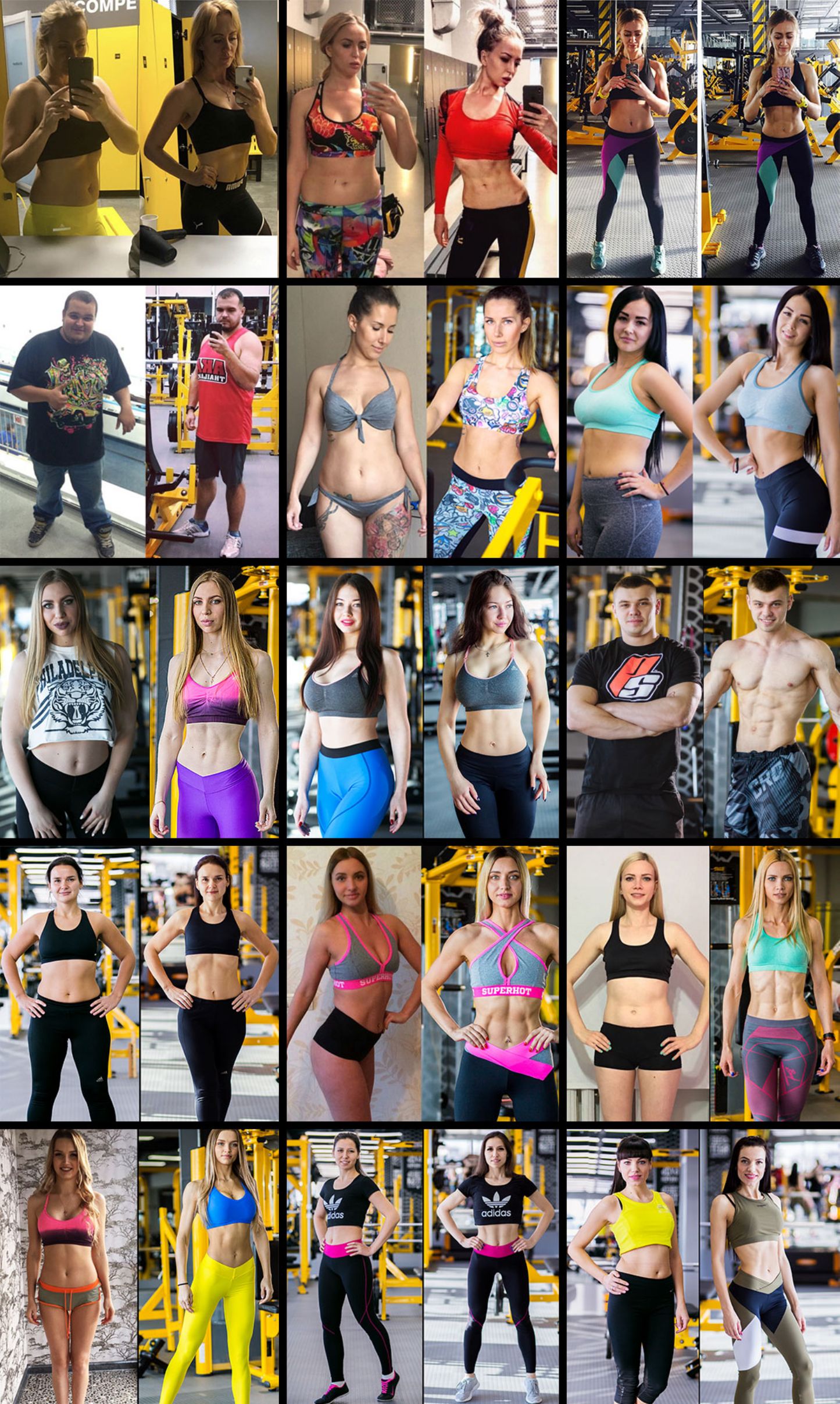 Большая подборка результатов тренировок в Pacific Strong