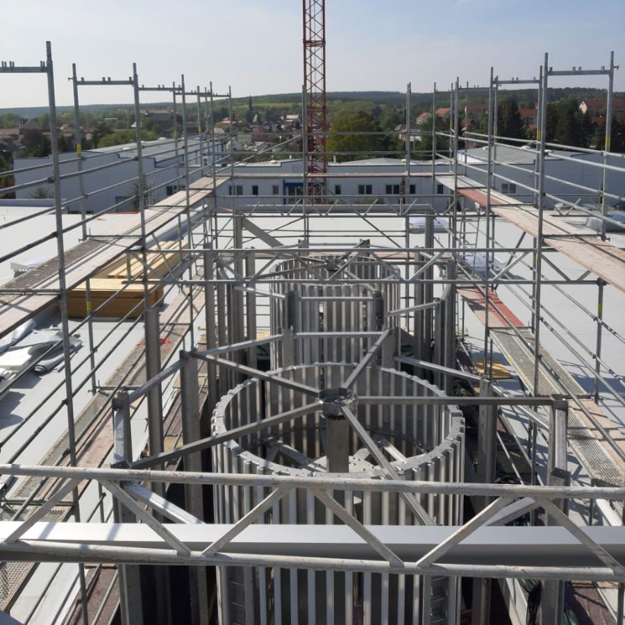 конечное изделие на монтаже