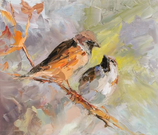 Повесть о влюбленных воробьях