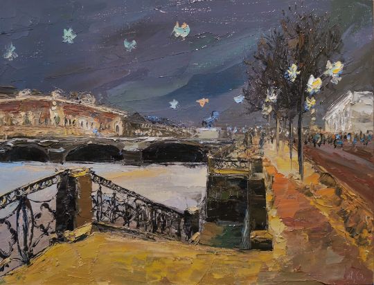 Вид на Аничков мост