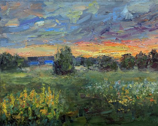 4 утра в Арбонье. Белые ночи