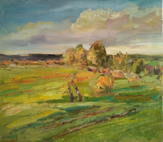 Весна в полях