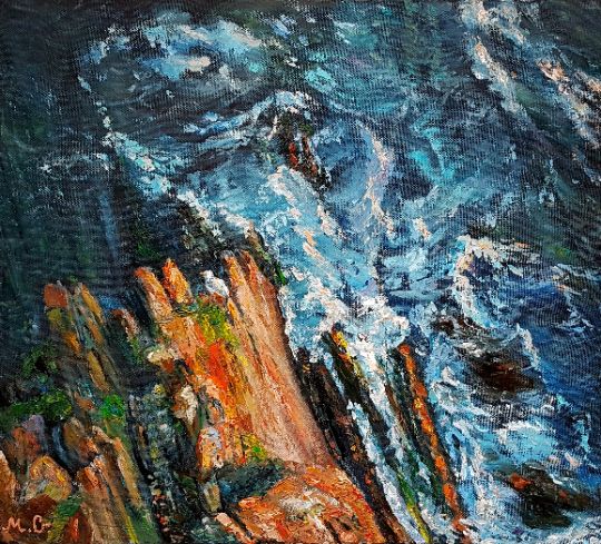 Скала Киселева. Вид сверху