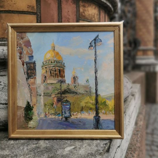 Полдень. Исаакиевский собор.