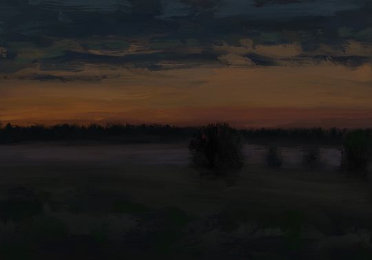 Белые ночи в Арбонье под утро