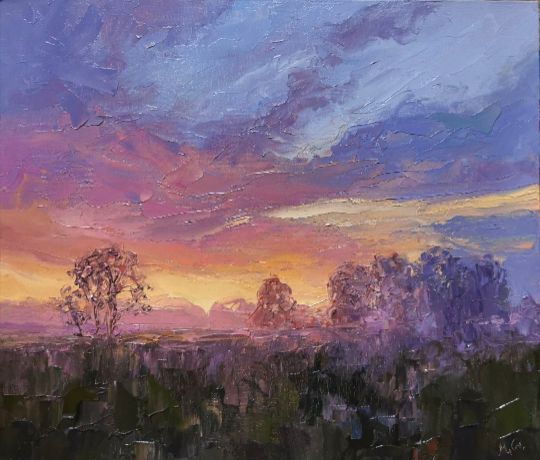 Розовый вечер. Арбонье