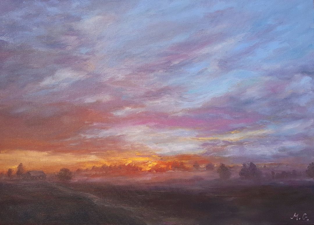 Красивый закат