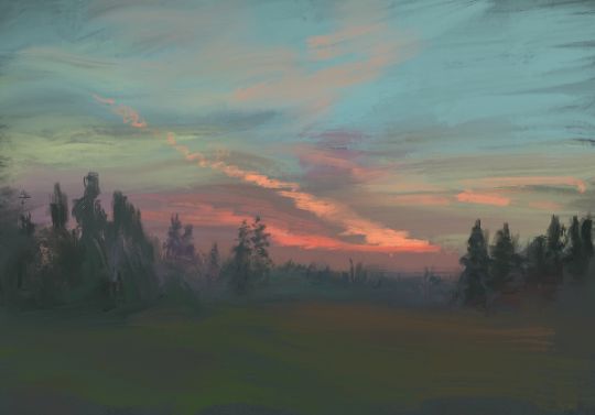 Прекрасный вечер в Арбонье