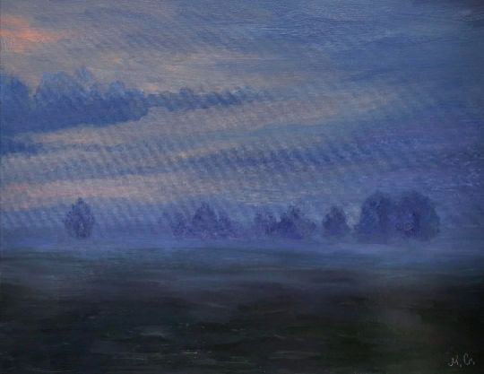 Синий вечер. Арбонье