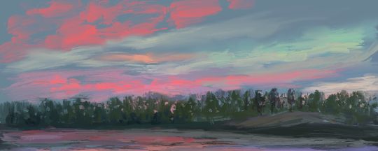 Закат в Озерках