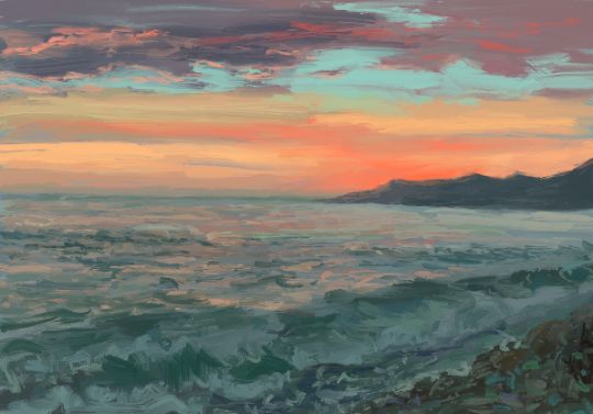 Вечерние краски