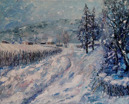 Зима в Мысках