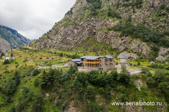 Nunnery in Dariali Gorge.