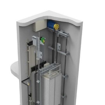 Китайские лифты без машинного помещения