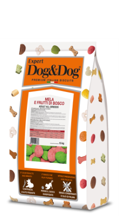 Печенье Dog&Dog Mela E Frutti Di Bosco Adult Large
