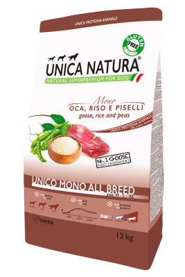 Корм для собак UNICO Mono Goose