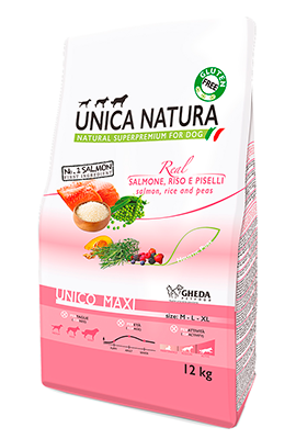 Корм для собак UNICO MAXI Salmon