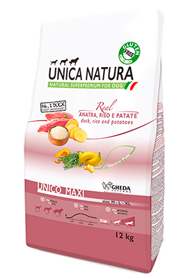 Корм для собак UNICO MAXI DUCK
