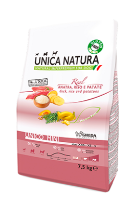 Корм для собак UNICO MINI DUCK