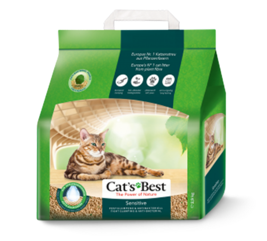 Наполнитель Cat's Best Sensitive