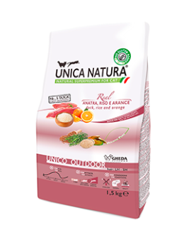 Корм для кошек UNICO OUTDOOR DUCK