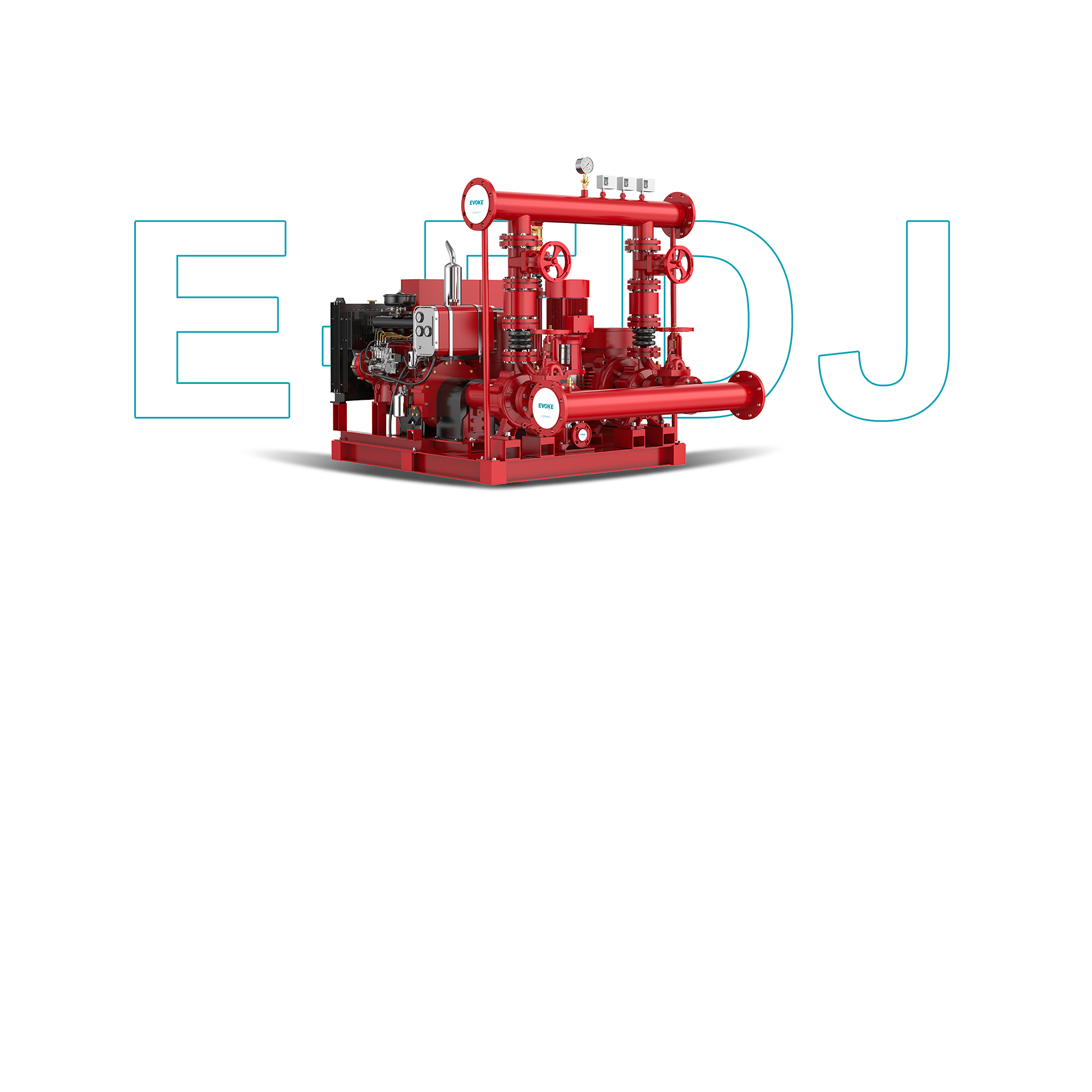 Комплектные пожарные насосные станции E-EDJ на базе насосов EVOKE PUMP