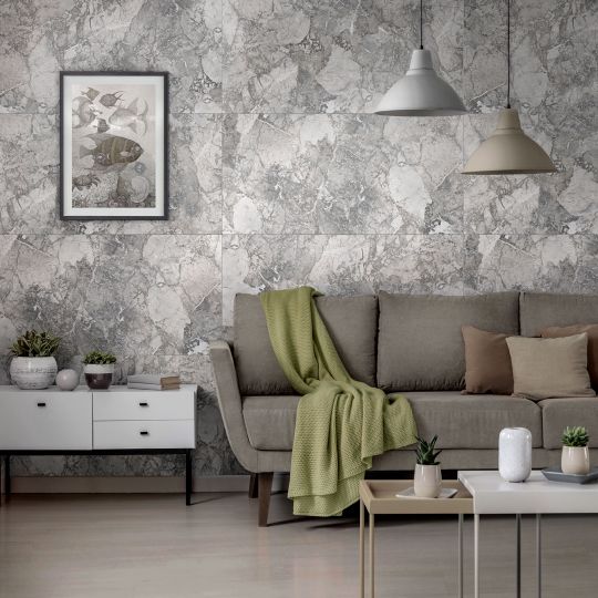 Интерьер Идальго Ардезио керамогранит в интерьере Idalgo