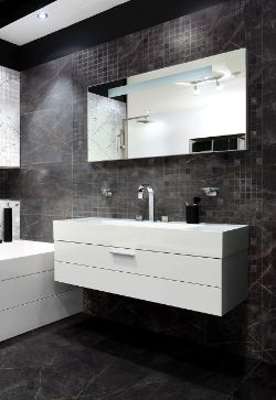 интерьер Идальго Сандра Черный 120х60 керамогранит