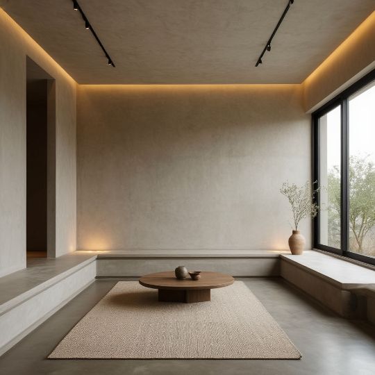 Парящий натяжной потолок