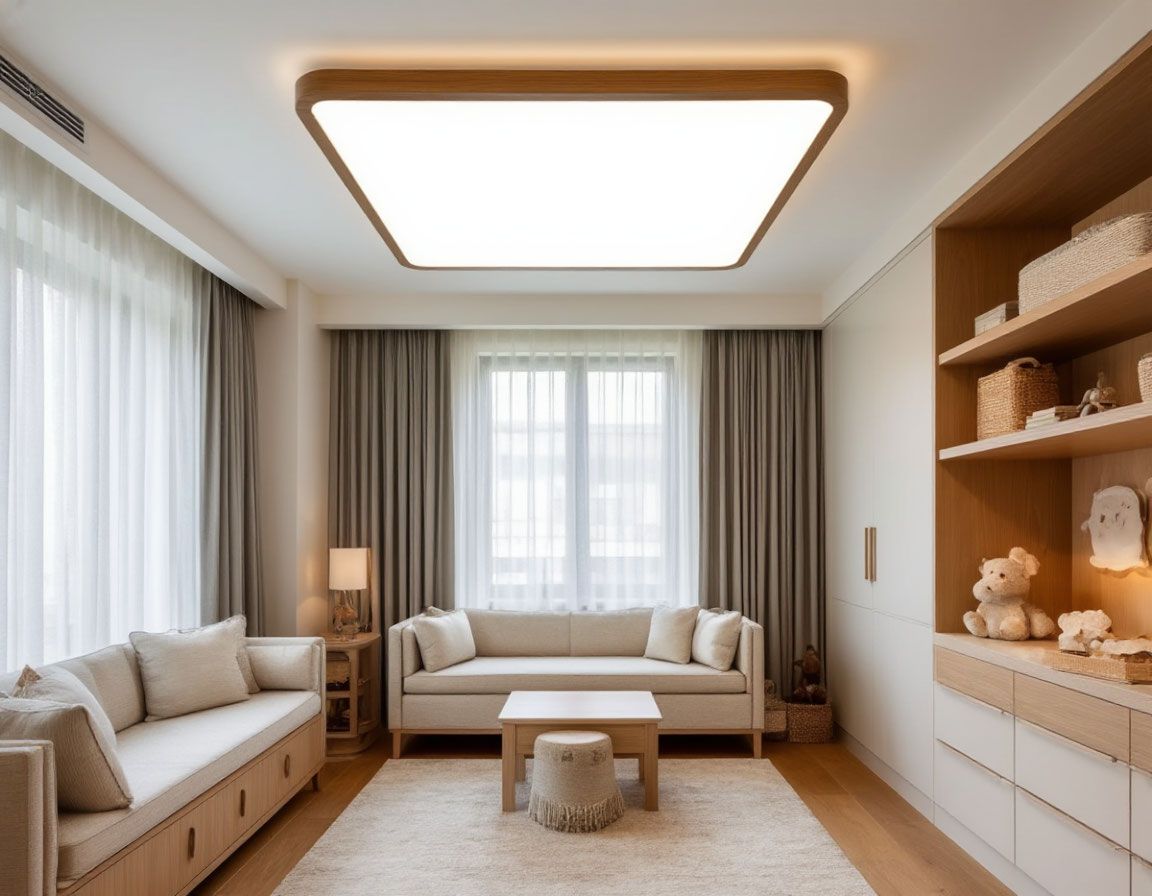 Натяжной потолок в детской комнате