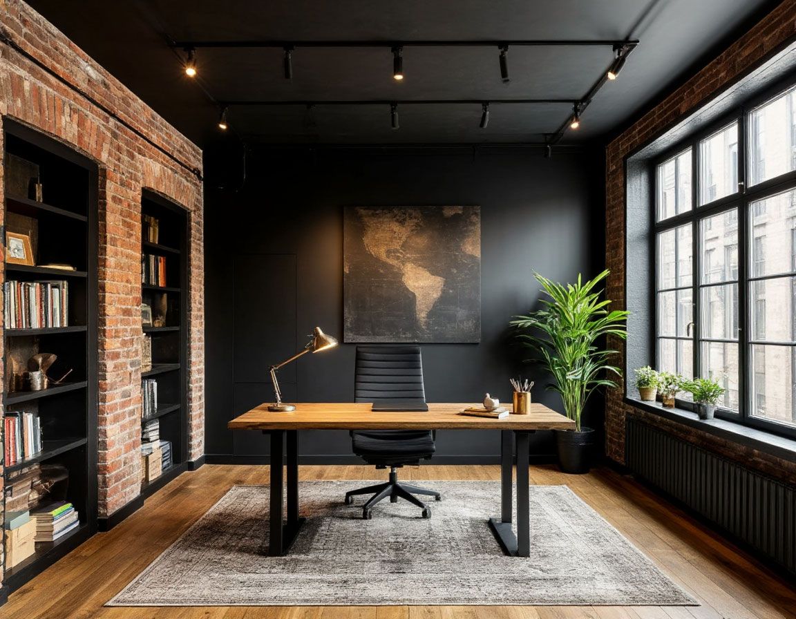 Натяжной потолок в офисе