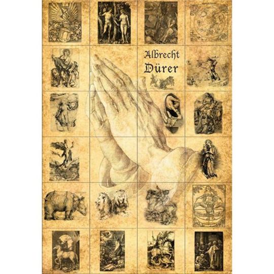 Ниуэ "Кодекс Альбрехта Дюрера. Этюд рук апостола" 2012 г., 1020 г серебра