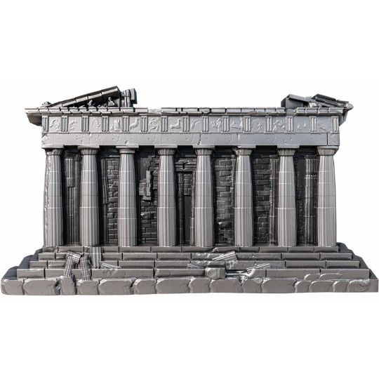 Камерун "Памятники цивилизации. Парфенон" 2025 г., 62.2 г серебра