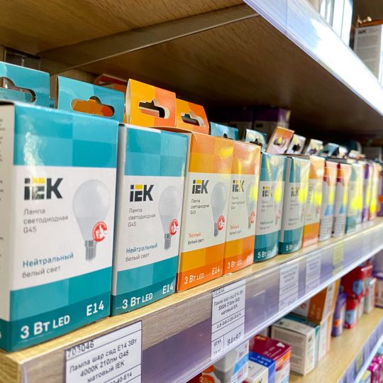 Лампочки в магазинах "Лампочка"