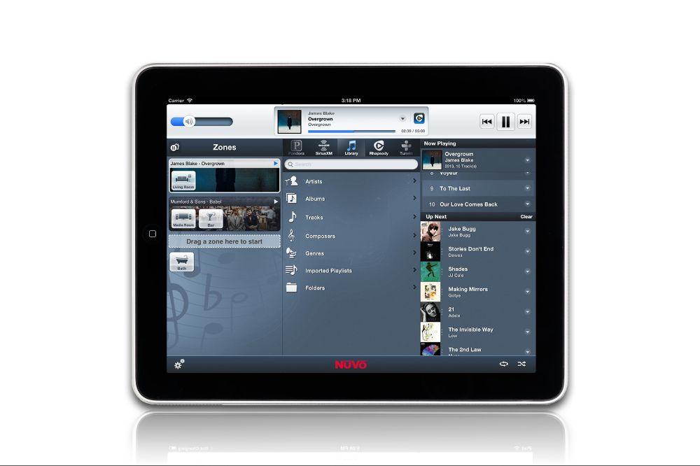 Удобное управление музыкой с iPad в вашем ресторане