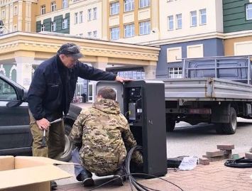 Шлагбаум на въезд в зону посадки и высадки постоянных гостей