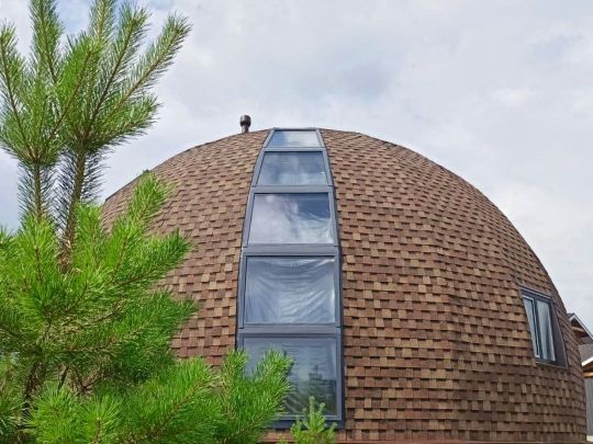 Круглый дом, купольный дом, дом купол, сферический дом Ломоносовский район.