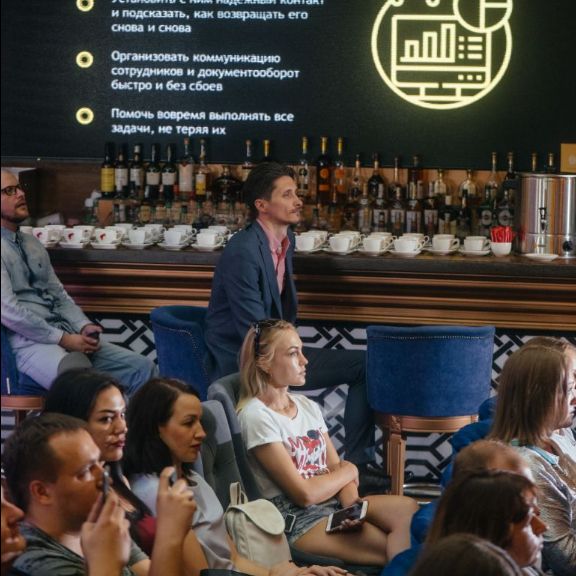 фуршет бизнес-день Белая пятница продаж Организатор компания Битнесс в Ресторане Зима Белгород