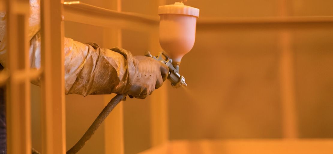 Услуги порошковой покраски металлоконструкций