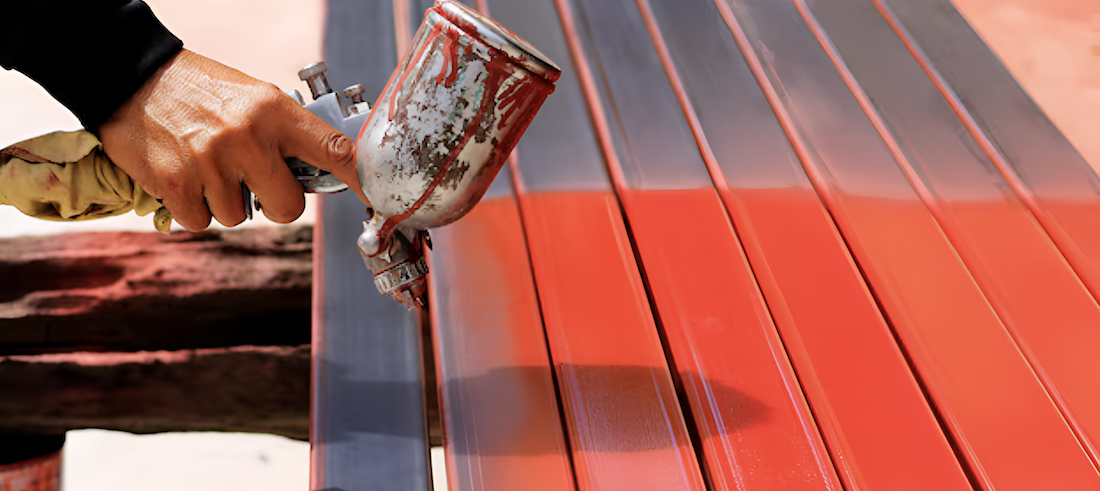Порошковая покраска профильной трубы