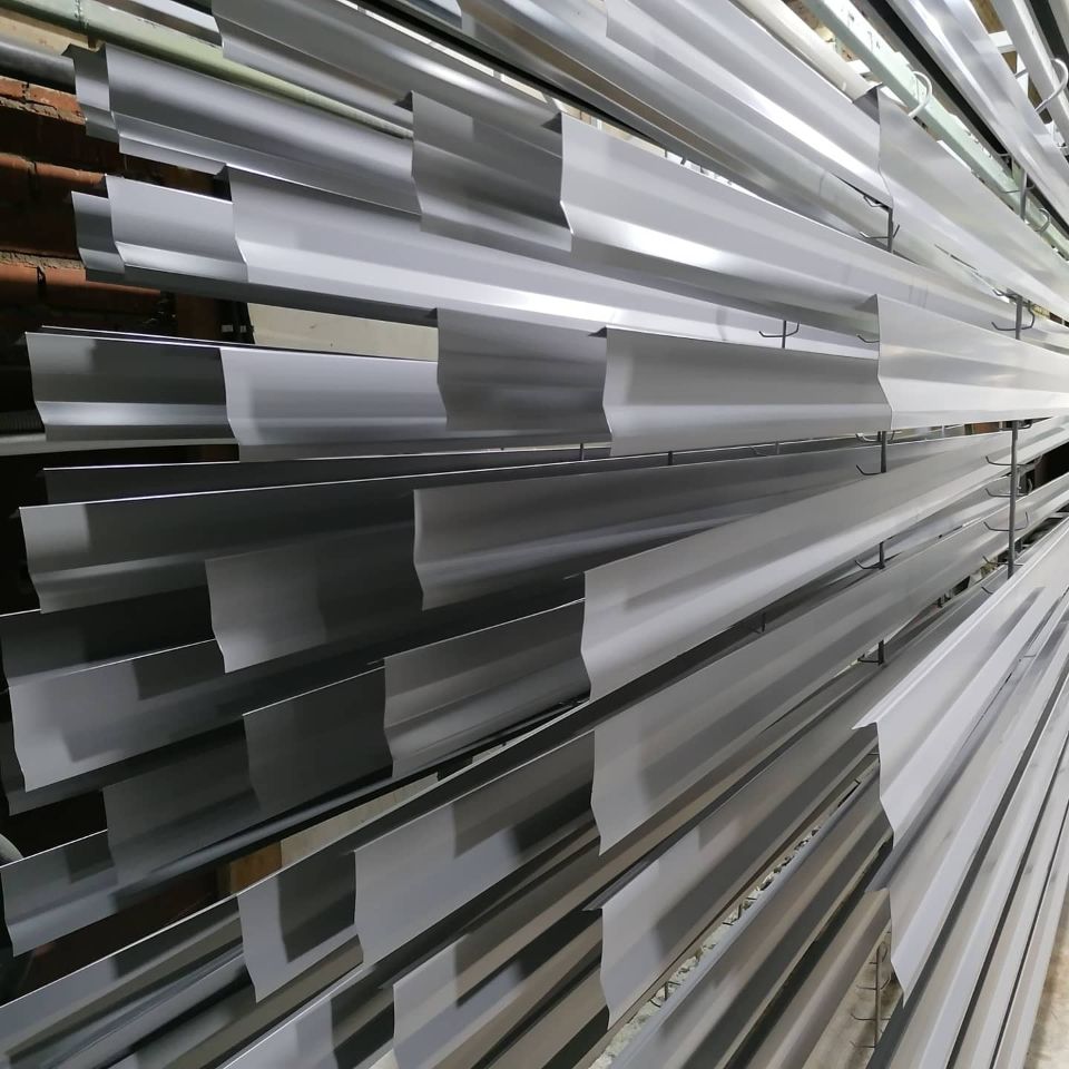 Порошковая покраска подвесного потолка