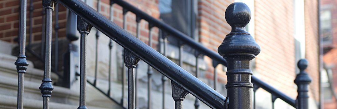 Порошковая покраска перил