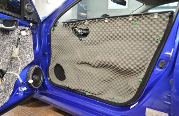 Шумоизоляция дверей