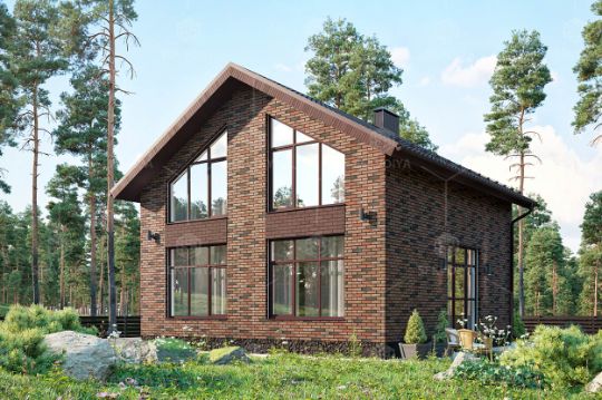 Эргономичный дом «Грант» 110 м²
